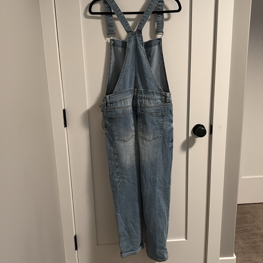 Blue Denim Overalls by Ardene - Picture 4 of 4